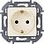 Legrand INSPIRIA Слоновая кость Розетка 2К+З - немецкий стандарт - 16 А - 250 В