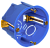 Коробка С3 уст. D=68х45мм для полых стен (сам., пл.л.) IEK (СЗЕ3)