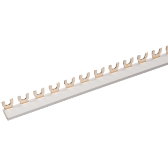 Шина соединит. FORK вилка 1ф 63А L=1м ИЭК