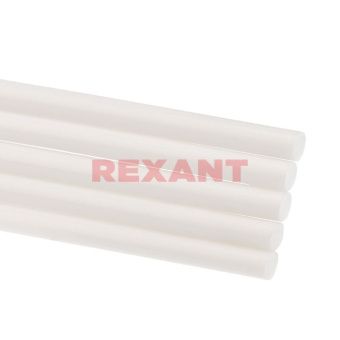Стержни клеевые REXANT Ø 11 мм, 270 мм, белые (10 шт. /уп. ) (хедер)