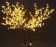 Дерево светодиодное "Сакура" высота 1,5м,крона 1,8м, жёлтые диоды, Neon-Night