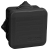 Коробка распаячная КМ41236 для открытой проводки 70х70х40мм IP44 4 гермовводов черная IEK