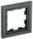 BRITE Рамка 1-мест. РУ-1-БрЧ черн. IEK