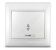 Выкл. проходной 1-кл. с/у, 10А, 220В Севиль, белый, UNIVersal