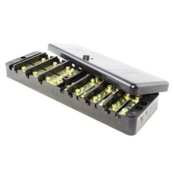 Коробка клеммная испытательная переходная ККИ2-2 (латунь прозр.крышка) EKF kki2-2