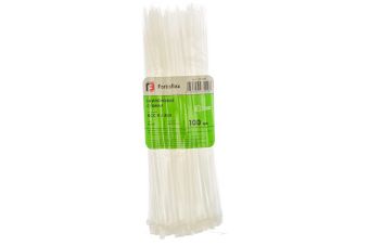 Стяжки нейлоновые КСС 4*250 (б) (100шт.) (Fortisflex)