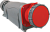 Розетка стационарная ССИ-134 63А-6ч/380-415В 3Р+РЕ IP67 MAGNUM ИЭК