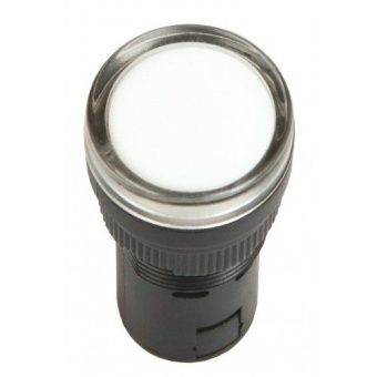 Лампа АD22DS(LED) белый матрица d22мм 24В