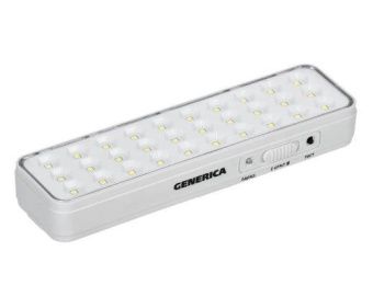 Светильник аккум. ДБА 1030 непост. 30LED 5ч 3Вт GENERICA