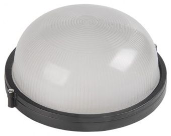 НПП1301 черный круг 60Вт IP54 ИЭК(12шт)