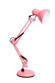 Настольный светильник МТ2012 (Розовый коралл, на струбцине, 60Вт, Е27)