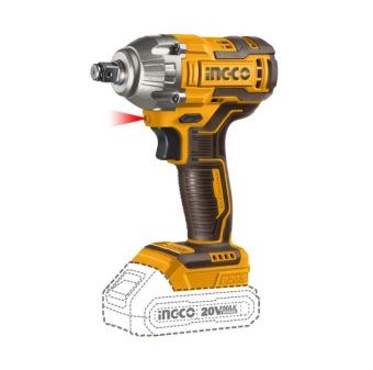 Аккумуляторный ударный гайковерт 1/2" Li-ion 20В INGCO CIWLI2038