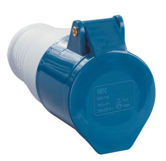 Розетка переносная ССИ-223 32А-6ч/200-250В 2Р+РЕ IP44 MAGNUM ИЭК