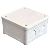 Коробка У-125 о/у (84х84х45мм), без герм.вводов IP54, белая