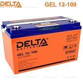 АКБ 100 А/ч 12-100 GEL 12В DELTA