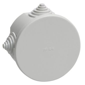 Коробка КМ41237 расп.о/п 75х40 IP44 серая ИЭК