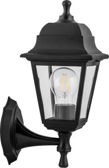 Светильник садово-парковый, 60W 230V E27 черный, НБУ 04-60-00