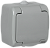 Розетка одноместная с заземлением и крышкой для открытой установки 16А IP54 AQUATIC IEK