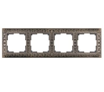 WERKEL ANTIK Рамка на 4 поста (бронза)
