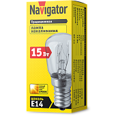 Лампа для духовых шкафов 15Вт Е14 Navigator