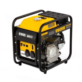 Генератор инверторный GT-3500iF, 3.5 кВт, 230 В, бак 5 л, открытый корпус, ручной старт Denzel