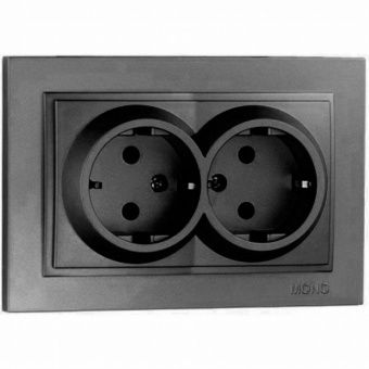 Despına Розетка 2-я с/з Графит