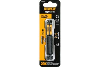Бита PZ 2 х 85 мм (2 шт.) Impact Torsion DeWalt DT70566T