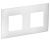 SKANDY Рамка 2-местная SK-F02W арктический белый IEK