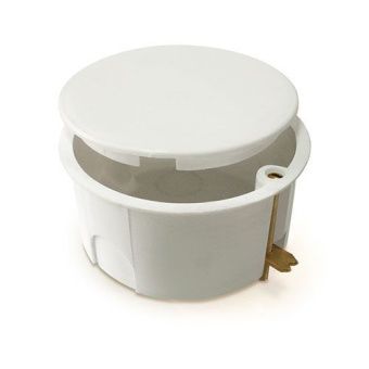 Коробка КМ41024 распаячная d80х40 для полых стен (с крышкой, металл.лапками) ИЭК
