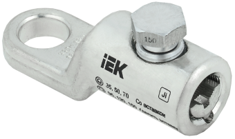 Наконечник болтовой луженый НБЛ 35-150-16/1 35кВ IEK