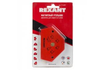Магнитный угольник-держатель для сварки на 6 углов усилие 11.3 кг REXANT