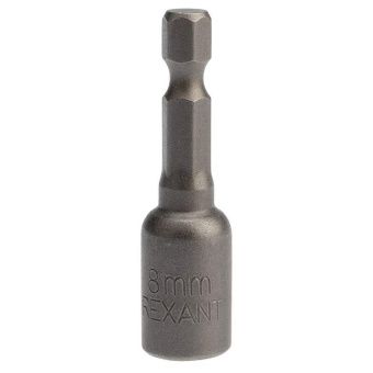 Ключ-насадка 1/4" магнитный 8х48 мм REXANT