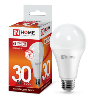 Лампа светодиодная LED-A70-VC 30Вт 230В Е27 6500К 2700Лм IN HOME