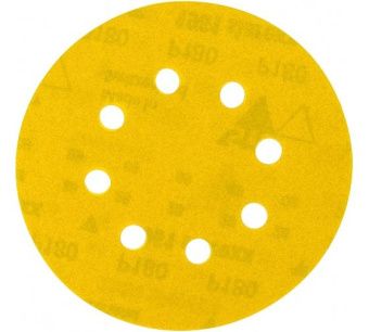 Круг шлифовальный 125 мм P180 (1 шт., дерево, краска) DeWalt DT3116