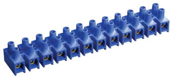 Зажим винтовой ЗВИ-5 н/г 1,5-4,0мм2 синие (2 шт/блистер) ИЭК