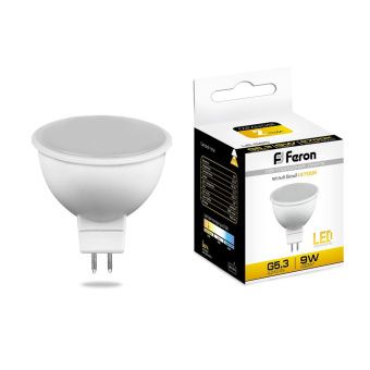 Лампа светодиодная Feron LB-560 MR16 9W G5.3 2700K