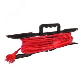 Удлинитель-шнур на рамке "DOMTOK" АРКТИК Морозостойкий КГ 2*1,5, IP-44, 3,5кВт, б/з 10м