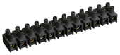 Зажим винтовой ЗВИ-3 н/г 1,0-2,5 мм2 черные (2 шт/блистер) ИЭК