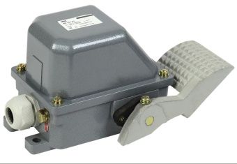 Выключатель концевой НВ-701 У1, рычаг с 1-ой педалью, 10А, IP44, 2 эл. цепи, IEK