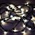 Гирлянда LED Galaxy Bulb String 10м, черный КАУЧУК, 30 ламп*6 LED БЕЛЫЕ, влагостойкая IP54