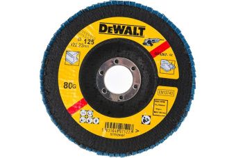 Круг лепестковый 125 х 22.2 мм, 80G, тип 29 Extreme DeWalt DT3267-QZ
