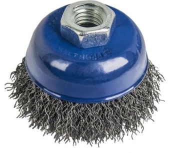 Кордщетка для МШУ чашеобразная мягкая ПРАКТИКА  65 мм М14 (1шт.) блистер