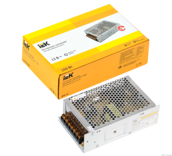 Драйвер LED ИПСН-PRO 150Вт 12 В блок - клеммы IP20 IEK