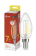 Лампа светодиодная LED-СВЕЧА-deco 7Вт 230В Е14 3000К 630Лм прозрачная IN HOME