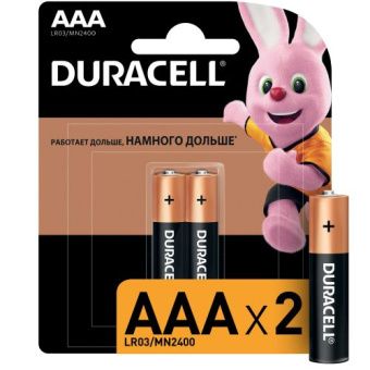 Батарейки Duracell 5006609 LR03-2BL BASIC NEW (2шт)