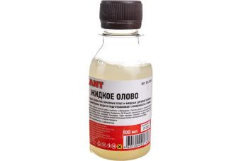 Жидкое олово (химич. лужение плат) 100мл REXANT