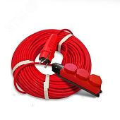 Удлинитель силовой 3 розетки IP-44 DOMTOK АРКТИК Морозостойкий КГ 3*1,5, 3,5кВт, з/к 50м