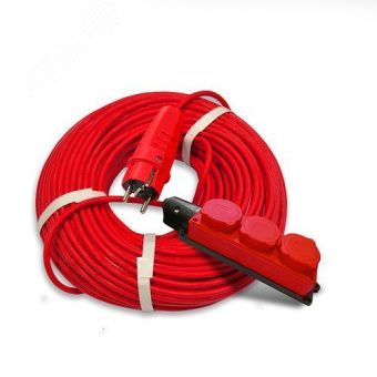 Удлинитель силовой 3 розетки IP-44 DOMTOK АРКТИК Морозостойкий КГ 3*1,5, 3,5кВт, з/к 50м