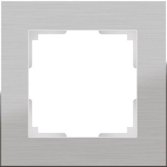 WERKEL ALUMINIUM Рамка на 1 пост (алюминий)