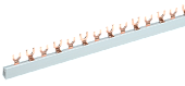 Шина соединит. FORK вилка 2ф 63А L=1м ИЭК